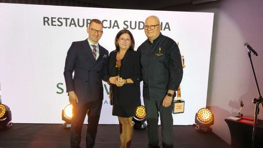 Restauracja Sudavia po raz trzeci ze Złotym Widelcem!