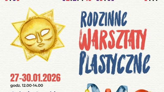 Rodzinne warsztaty plastyczne w Galerii Sztuki Stara Łaźnia