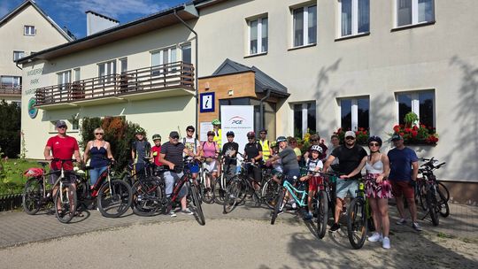 Rowerem przez Wigierski Park Narodowy. Wycieczka prowadziła przez malownicze zakątki Suwalszczyzny