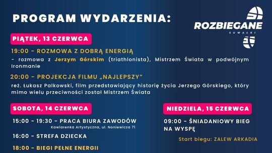 🏃‍♂️ Rozbiegane Suwałki 2025 – uwaga na zmiany w ruchu! 🚧