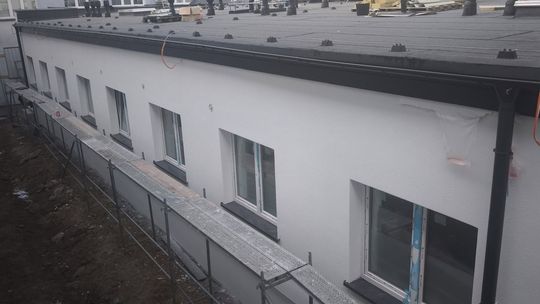 Rozbudowa SOR coraz bliżej końca. W Szpitalu Wojewódzkim w Suwałkach trwają kolejne prace