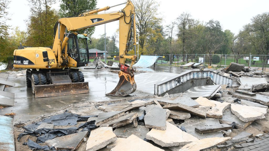 🛹 Rozpoczynamy modernizację skateparku nad Zalewem Arkadia!