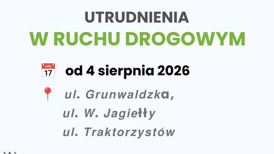 Rusza budowa nowego parku w Suwałkach. Od dziś utrudnienia dla pieszych