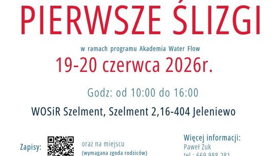 🏄‍♂️🌊 Rusza kolejna edycja „Pierwszego Ślizgu z Akademią Water Flow”! Młodzi adepci sportów wodnych znów opanują Szelment
