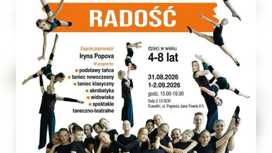 Rusza nabór do Studia Tańca „Radość”. Mali tancerze poszukiwani!