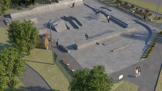 Rusza remont skateparku nad Zalewem Arkadia Rusza remont skateparku nad Zalewem Arkadia