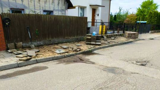 🚧 Ruszył remont chodnika przy ul. Polnej w Suwałkach