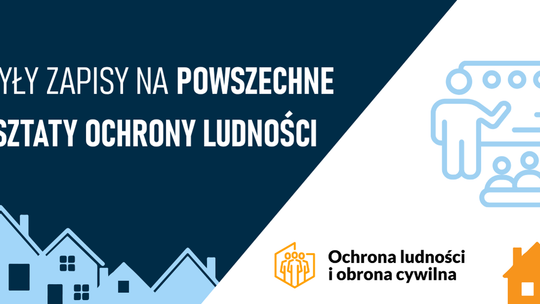Ruszyły zapisy na bezpłatne warsztaty ochrony ludności. Każdy może wziąć udział