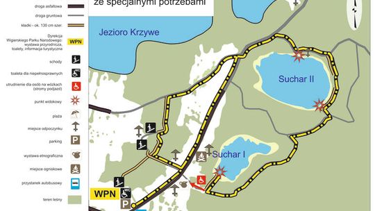 Ścieżki edukacyjne Wigierskiego Parku Narodowego po modernizacji. Są teraz bardziej dostępne