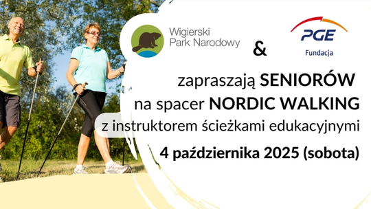 🚶‍♂️ Seniorzy na start! Nordic walking w Wigierskim Parku Narodowym