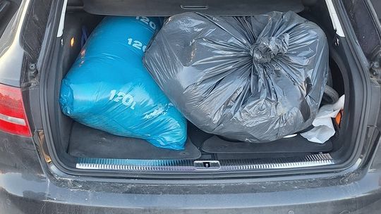 🚨 SG i KAS zabezpieczyły ponad 90 kg nielegalnego tytoniu 🚨 SG i KAS zabezpieczyły ponad 90 kg nielegalnego tytoniu