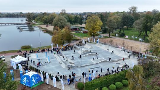 Nowy skatepark nad Zalewem Arkadia oficjalnie otwarty. Inwestycja kosztowała blisko 2,85 mln zł