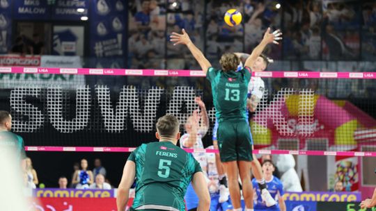 Ślepsk Malow Suwałki ponownie przegrał tie-break. GKS Katowice wywozi z Suwałk zwycięstwo 3:2