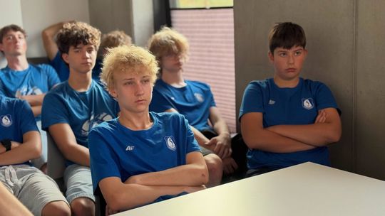 Ślepsk Malow Suwałki: Volley Camp. Młodzi zawodnicy rozmawiali o żywieniu w sporcie