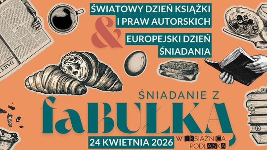 Śniadanie z faBułką w Książnicy Podlaskiej. Książki, kawa i dobre rozmowy