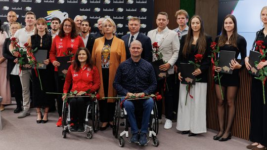 Sportowcy z Podlaskiego z nagrodami. Wśród nich zawodniczka LUKS Hańcza