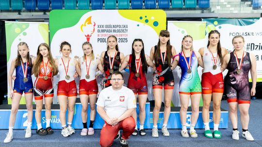 🔥 Sportowe emocje na Suwałki Arena! Za nami zapaśnicze pojedynki w ramach Ogólnopolskiej Olimpiady Młodzieży