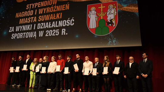 🏆 Sportowe podsumowanie roku. Gala stypendiów i nagród Miasta Suwałki