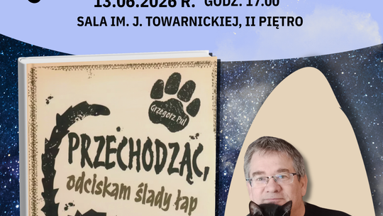 🐱📚 Spotkanie autorskie z Grzegorzem Pulem podczas Nocy Biblio(k)otek w Suwałkach