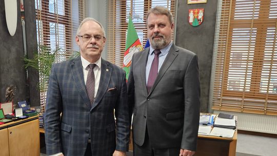 🤝 Spotkanie Prezydenta Suwałk z Konsulem Generalnym Republiki Litewskiej w Sejnach 🤝 Spotkanie Prezydenta Suwałk z Konsulem Generalnym Republiki Litewskiej w Sejnach