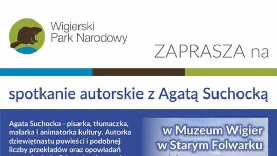 Spotkanie z Agatą Suchocką w Muzeum Wigier. Będzie literatura, historia i szanty