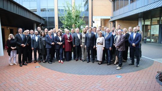 🤝 Spotkanie z Ministrem Finansów i Gospodarki Andrzejem Domańskim w Suwałkach