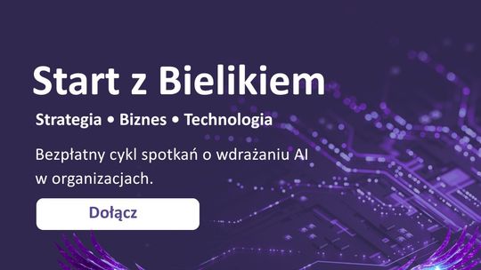 Start z Bielikiem: jak mądrze wdrażać AI w firmie? Bezpłatny cykl webinariów dla przedsiębiorców