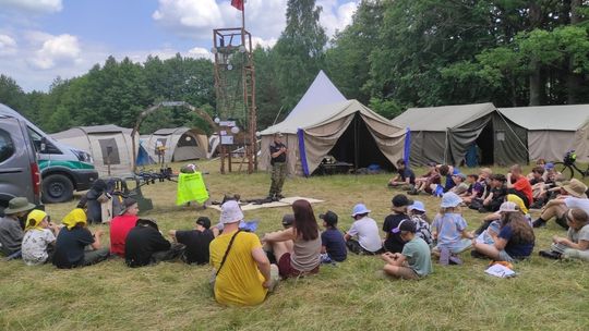 Straż Graniczna spotkała się z harcerzami. Rozmawiali o bezpieczeństwie podczas wakacji