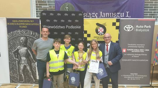 🚴 Sukces uczniów SP6 z Suwałk. Zdobyli II miejsce w finale wojewódzkim BRD 🏆