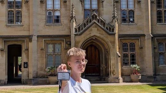 Suwałczanka na Cambridge University. Oliwia rozwijała pasję do psychologii