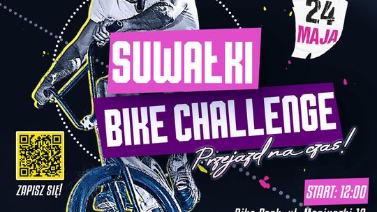 „Suwałki Bike Challenge – przejazd na czas!” już 24 maja! 🚴‍♂️⏱️