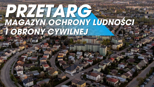 Suwałki budują magazyn obrony cywilnej. Jest przetarg na ważną inwestycję