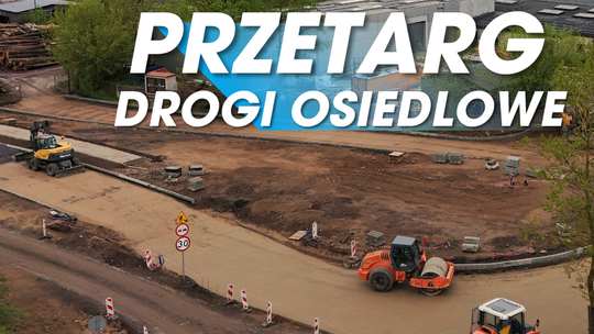 Suwałki inwestują w nowe drogi osiedlowe. Przetarg na ulice Lazurową, Morską i Bałtycką ogłoszony 🚧