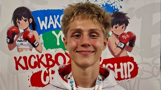 Suwałki mają wicemistrza świata w kickboxingu K-1! Szymon Zieliński ze srebrem