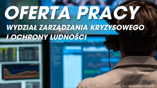 Suwałki ogłaszają nabór na dyżurnego Miejskiego Centrum Zarządzania Kryzysowego. Praca w systemie zmianowym