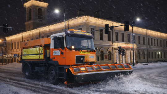 ❄️ Suwałki po nocnym ataku zimy. ZDiZ podsumowuje działania i apeluje do kierowców ❄️ Suwałki po nocnym ataku zimy. ZDiZ podsumowuje działania i apeluje do kierowców