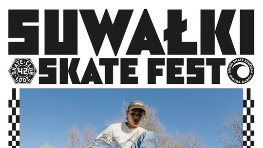Suwałki Skate Fest już 18 października. Nowy skatepark nad Arkadią zostanie otwarty!
