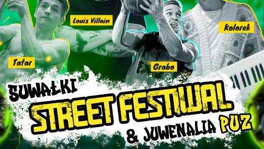 Suwałki Street Festiwal & Juwenalia PUZ 2026. Sport, kultura i muzyka w jednym wydarzeniu