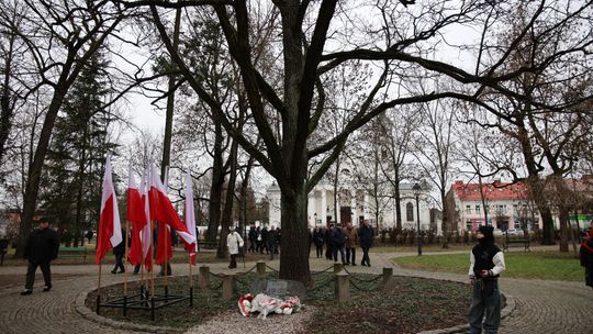 Suwałki uczciły 44. rocznicę wprowadzenia stanu wojennego Suwałki uczciły 44. rocznicę wprowadzenia stanu wojennego