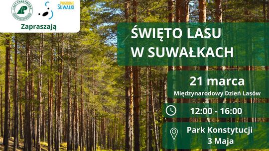 Święto Lasu w Suwałkach. Sadzonki za makulaturę i atrakcje dla mieszkańców Święto Lasu w Suwałkach. Sadzonki za makulaturę i atrakcje dla mieszkańców