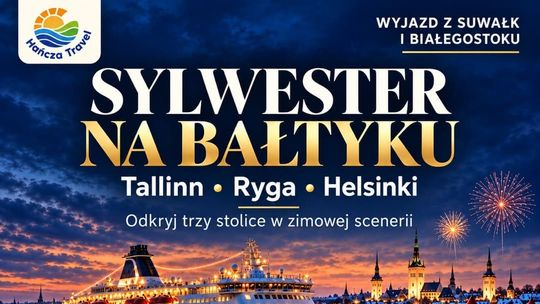 Sylwester na Bałtyku! Cztery dni, trzy europejskie stolice i wyjątkowa noc na promie