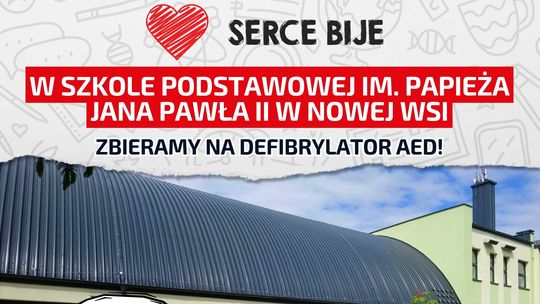 Szkoła zbiera na defibrylator AED. „Razem możemy uratować życie”