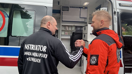 🚑 Szkolenie ratowników medycznych z samoobrony w Suwałkach 🤝👮‍♂️