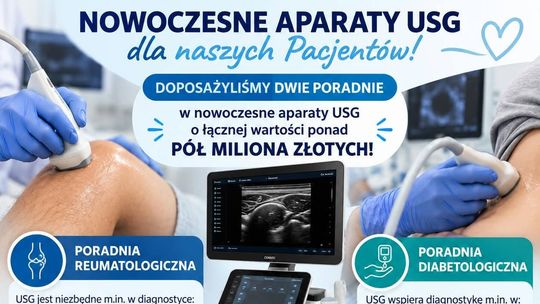 Szpital Wojewódzki w Suwałkach z nowoczesnym USG. Sprzęt kosztował ponad pół miliona złotych