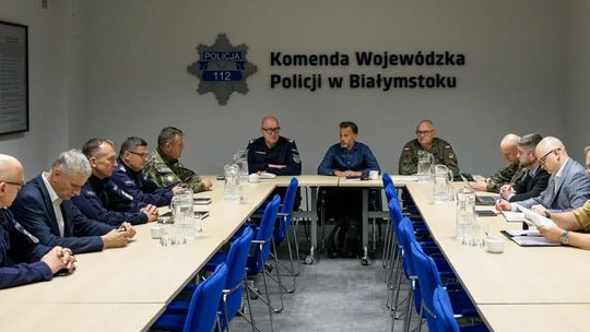 Sztab kryzysowy w związku z naruszeniem przestrzeni powietrznej nad wschodnią Polską 🚨