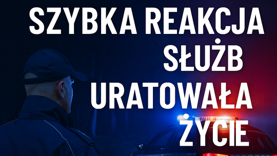🚨 Szybka reakcja służb uratowała życie. Policjanci z Suwałk odnaleźli zaginionego mężczyznę