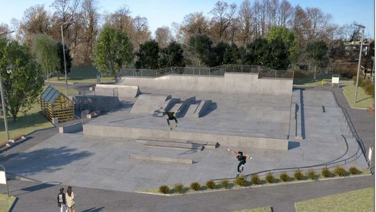 Tak będzie wyglądał nowy skatepark nad Zalewem Arkadia! 🛹🔥 Suwałki czekają na dofinansowanie