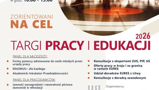 Targi Pracy i Edukacji 2026 w Suwałkach. Szansa na pracę, wiedzę i nowe kontakty