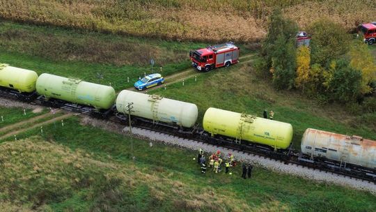 Tragiczny wypadek na przejeździe kolejowym w Niedźwiedzkich\. Nie żyje 26-letni mężczyzna