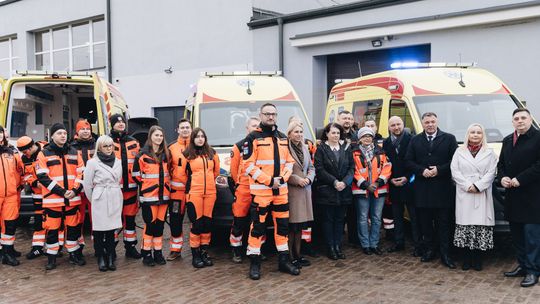 Trzy nowe ambulanse trafiły do podlaskich ratowników medycznych Trzy nowe ambulanse trafiły do podlaskich ratowników medycznych